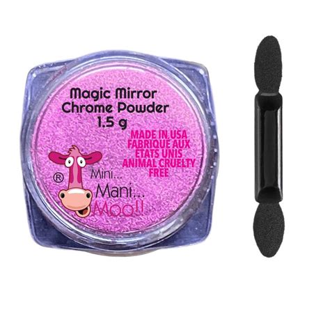 Mini mani moo magic miiror chrome powder